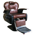 Cadeira de barbeiro de móveis de salão, vintage antigo da cadeira do barbeiro